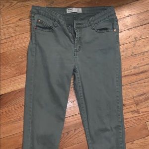 Charlotte Russe Green Jeans